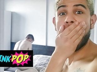 TWINKPOP - Alex Montenegro Cums With His Stepbro Thyle Knoxx's Cock...