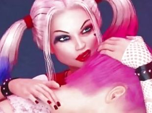 Futa Futanari Harley Quinn Anal Lesbians 3D Hentai