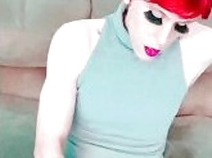 cul, gros-nichons, masturbation, transsexuelle, amateur, énorme-bite, jouet, travesti, rousse, solo