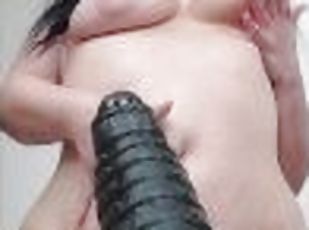 rumpe, store-pupper, leke, hardcore, svart, bbw, pov, knulling-fucking, riding, dildo