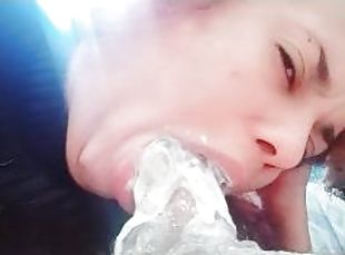 big creampie in a deep throat,the cumshot was in the throat and cam...