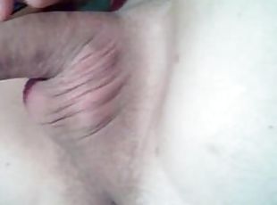 énorme, masturbation, amateur, ejaculation-sur-le-corps, branlette, ejaculation, sperme, solo