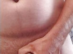 masturbation, amateur, ejaculation-sur-le-corps, énorme-bite, ados, branlette, solo, boules, bite