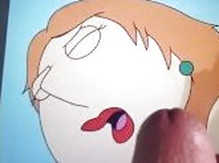 Family Guy Cum Tribute  Peter Fucks Lois Then She Takes a Load On H...