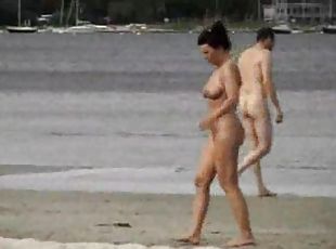 amateur, maison, cam, plage, voyeur, caché, petits-seins