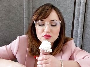 (351) Ruined Blowjob with Whipped Cream (720p)
