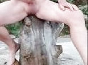 masturbation, vieux, en-plein-air, public, amateur, mature, ejaculation-sur-le-corps, britannique, plus-agée, solo