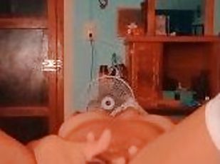 masturbieren, orgamus, muschi, dilettant, anal-sex, babe, junge, latina, geile, hintern