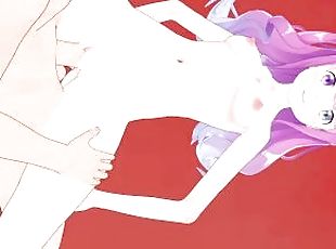Himemori Luna and I have intense sex in the bedroom. - Hololive VTuber Hentai