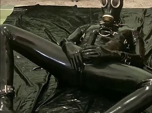 onani, amatør, udløsning, bøsse, sperm, fetish, latex, solo, gummi