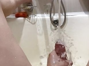 bañando, masturbación, amateur, paja, recopilación, fetichista, a-solas, bisexual