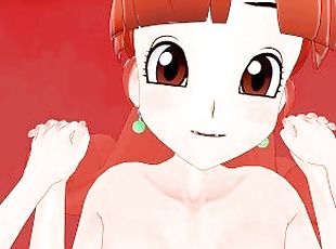 storatuttar, brudar, creampie, pov, sovrum, anime, hentai, söt, 3d, tuttar