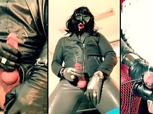 onani, shemale, amatør, anal, cumshot, stor-pikk, transeksuell, sperm, fetisj, latex