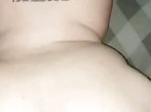 cul, énorme-bite, interracial, milf, maman, belle-femme-ronde, butin, tatouage, bite, dure