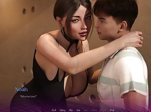 3D Game - OFFICE - Sex Scene No. 7 Sweet kisses with a chick with b...