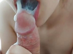 orgasm, amatör, avsugning, tonåring, hemmagjord, avrunkning, creampie, pov, sprut, sperma