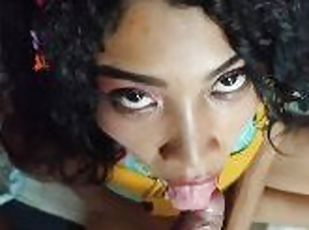 Katty Gets a Big Load of Cum down her throat - She swallows All my ...