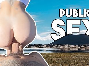 Public Sex - We hiked a volcano and he erupted in my mouth - Sammmn...