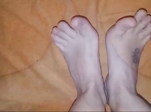 amaterski, stopala-feet, fetiš, brinete