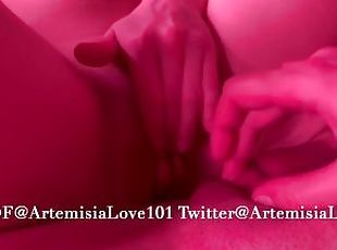 Artemisia Love hot lesbian POV jerking off together OF@ArtemisiaLov...