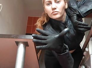 Mistress of leather