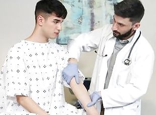 The Creepy Doctor Extract Semen From The Cutest Boy On Campus For S...