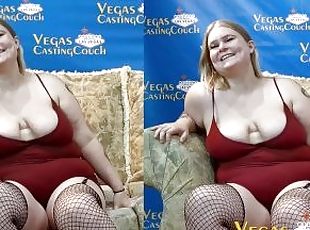 Ashe Starr - First Porn In Vegas BBW - Solo Masturbation - Throated...