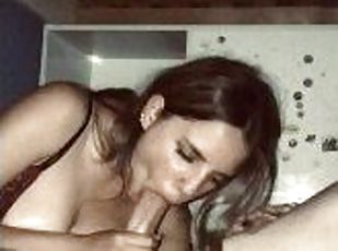 Impressive blowjob from this Latina that will make you cum in secon...