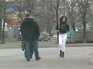 Petite cowgirl has her beaver eaten on hidden cameras