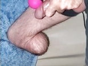 masturbation, amatör, cumshot, tonåring, leksak, fötter, ensam