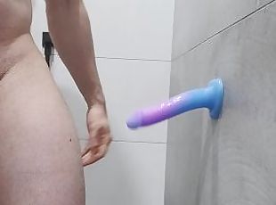 Day 4 of no nut: Some prostate edging with a new dildo I got from O...