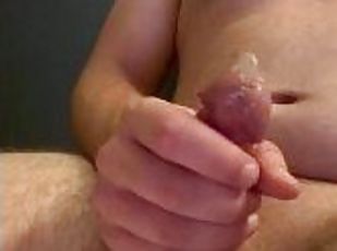 svær, onani, amatør, cumshot, cum, alene, gigant