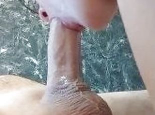 asiatisk, publik, rysk, fru, amatör, avsugning, hemmagjord, deepthroat, gruppknull, creampie