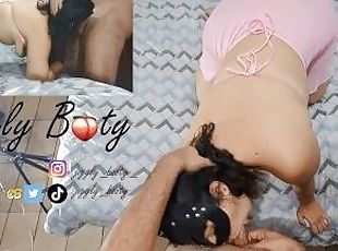 POV - Cute, Busty And Horny Amateur PAWG Gives Sloppy Deepthroat Af...