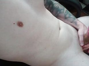 énorme, masturbation, orgasme, chatte-pussy, amateur, énorme-bite, ejaculation, britannique, fétiche, solo