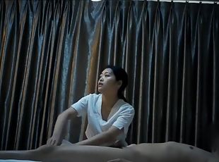 Horny Japanese Masseuge On Massage Parlor
