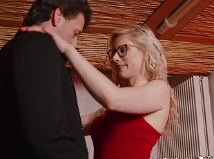Blonde Tina gets fucked in the cabin