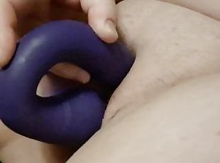 Playing with Big Vibrator