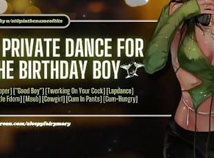 A Private Dance for the Birthday Boy  ASMR  Stripper, 
