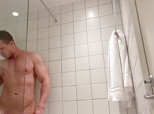 mandi, mastubasi, amatir, mandi-shower, seorang-diri