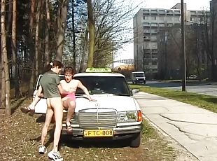 en-plein-air, anal, voiture