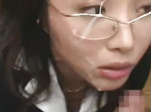 asiatisk, briller, hårete, pussy, blowjob, hardcore, japansk, compilation, gangbang, strømper-stockings