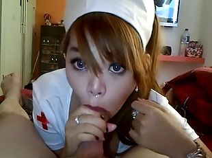 Indonesia NURSE BLOWJOB