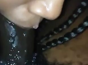 Fuck her in the mouth and then kiss her