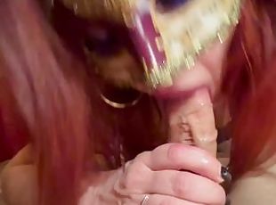 Very Nice Red-Head BlowJob with Real Passion Awesome !!!