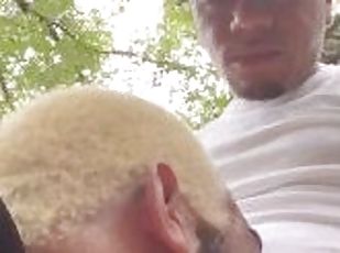 papa, public, amateur, fellation, gay, black, point-de-vue, ejaculation, pappounet, réalité