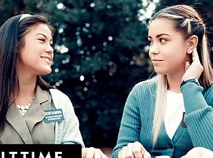 ADULT TIME - Closeted Mormon Girls Alina Lopez & Kendra Spade Succu...