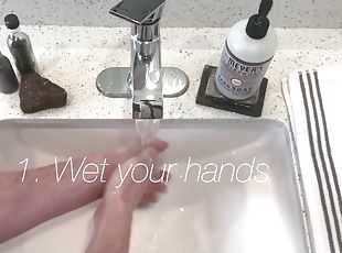 Ryan Creamer Gives A Perfectly Normal Hand Washing Tutorial A+