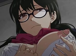 groß-titten, blasen, japanier, creampie, gruppensex, 3etwas, anime