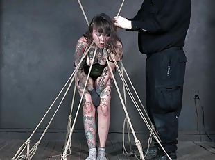 babes, bdsm, joufflue, fétiche, bondage